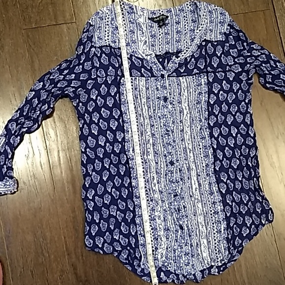 Lucky Brand blouse size S - Picture 3 of 5